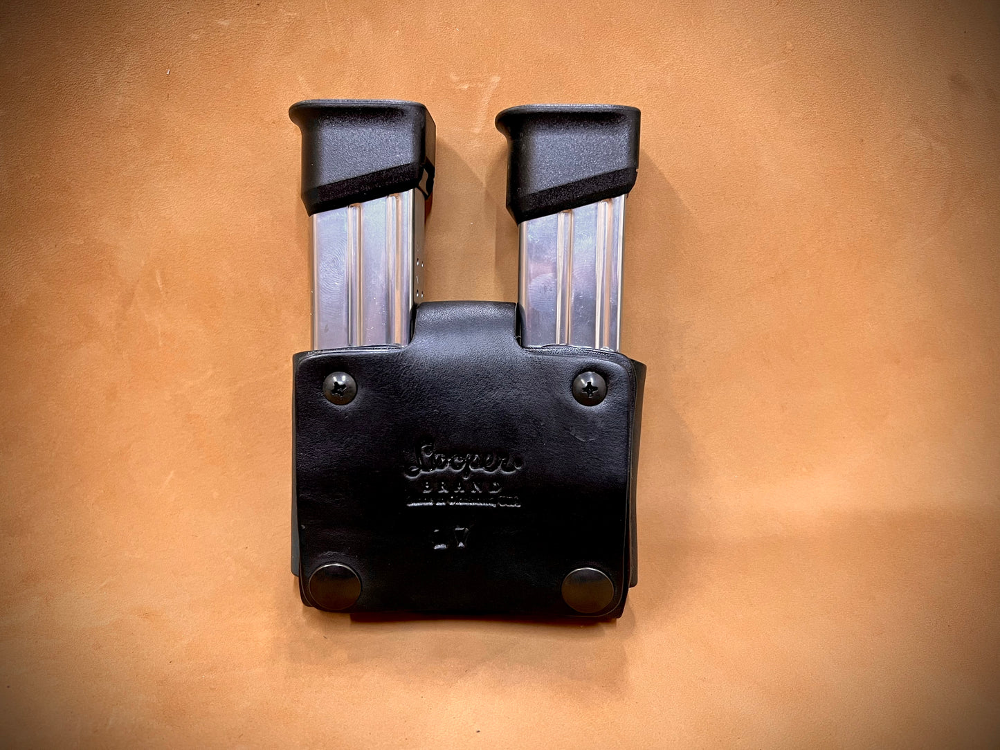 Leather Double Mag Pouch