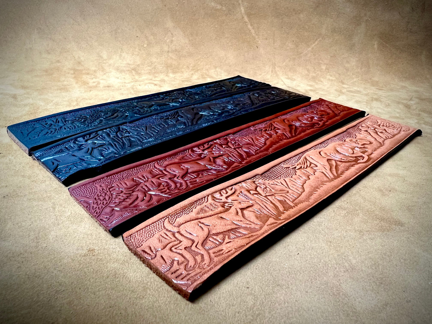 Historic Western Embossed Belt Style 1550